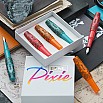 Benu Pixie Jolly Roger Vintage ST Pocket Fountain pen Set