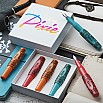 Benu Pixie Jolly Roger Vintage ST Pocket Fountain pen Set