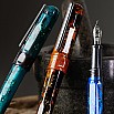 Benu Talisman Hawk’s Eye Fountain pen