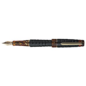 Benu Tessera Black Amber GT Fountain pen