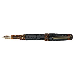 Benu Tessera Black Amber GT Pluma Estilográfica