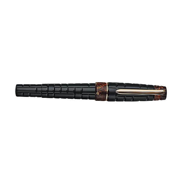 Benu Tessera Black Amber GT Fountain pen