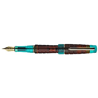 Benu Tessera Ribbon Turquoise GT Pluma Estilográfica