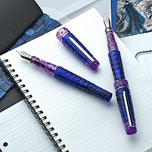 Benu Tessera Tanzanite ST Pluma Estilográfica