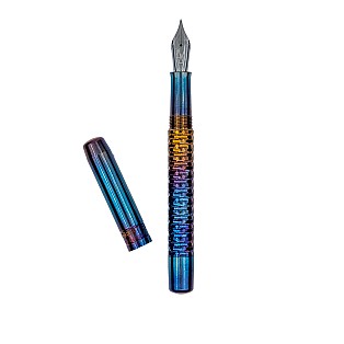Black Forest Pen Premium Artifex Blued Stainless Steel Vulpen