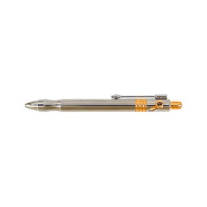 Black Forest Pen Premium Classic Stainless Steel Bolt Action Bolígrafo
