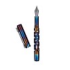 Black Forest Pen Premium Crucius Blued Stainless Steel Vulpen