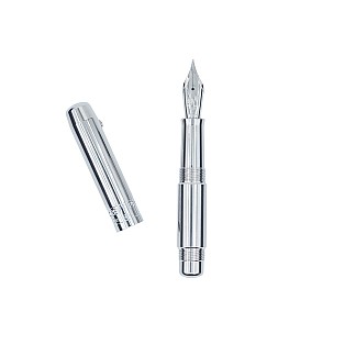 Black Forest Pen Premium Classic Minimo Stainless Steel Vulpen