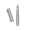 Black Forest Pen Premium Classic Minimo Stainless Steel Vulpen