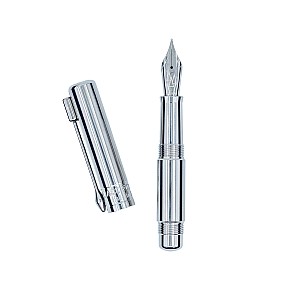 Black Forest Pen Premium Classic Minimo Stainless Steel Vulpen
