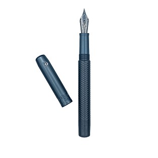 Black Forest Pen Premium MultiMill Aluminum Titanium Grey Vulpen