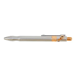 Black Forest Pen Premium MultiMill Stainless Steel Bolt Action Ballpoint