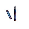Black Forest Pen Premium MultiMill Minimo Blued Stainless Steel Fountain pen