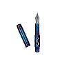 Black Forest Pen Premium Rhombus Minimo Blued Stainless Steel Fountain pen