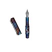 Black Forest Pen Premium Rhombus Minimo Blued Stainless Steel Fountain pen