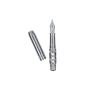 Black Forest Pen Premium Rhombus Minimo Titanium Vulpen