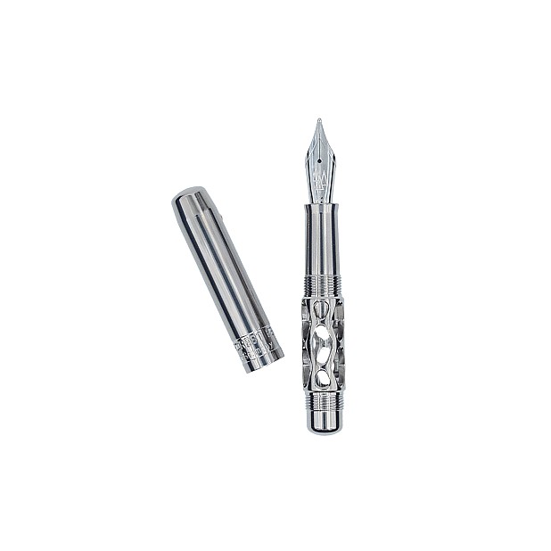 Black Forest Pen Premium Rhombus Minimo Titanium Fountain pen