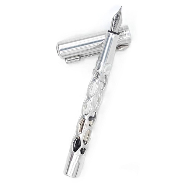Black Forest Pen Premium Rhombus Aluminum Fountain pen