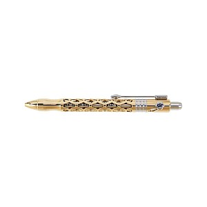 Black Forest Pen Premium Rhombus Brass Bolt Action Stylo Bille