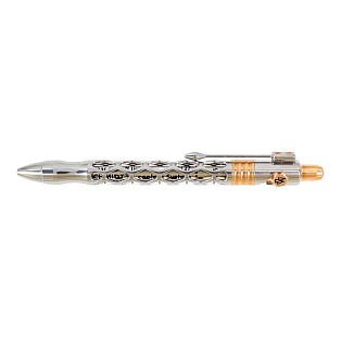 Black Forest Pen Premium Rhombus Stainless Steel Bolt Action Bolígrafo