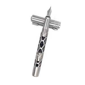 Black Forest Pen Premium Rhombus Stainless Steel Vulpen