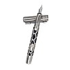Black Forest Pen Premium Rhombus Titanium Vulpen