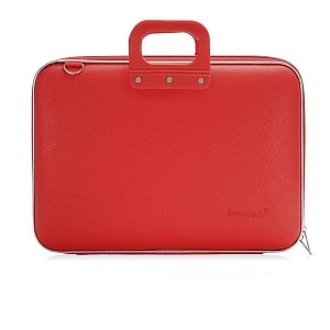 Bombata Medio Classic (13'') Burgundy Laptop Briefcase