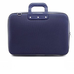 Bombata Classic Nylon (15.6'') Navy Blauw Laptoptas
