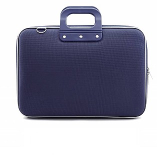 Bombata Classic Nylon (15.6'') Navy Blauw Laptoptas
