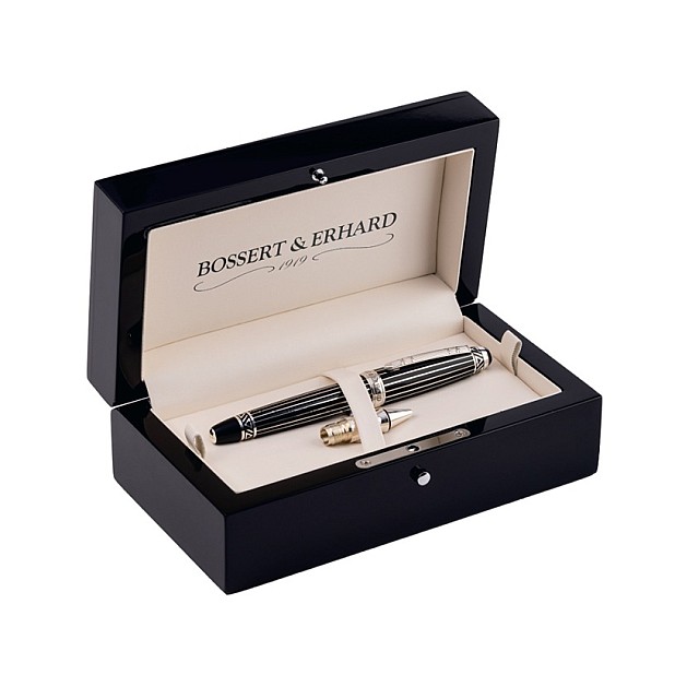 Bossert & Erhard Black Stripes Limited Edition Caneta-tinteiro