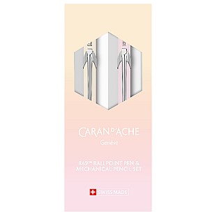 Caran d'Ache 849 & 844 Horizon Ballpoint and Mechanical Pencil Set