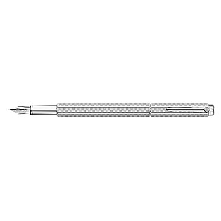 Caran d'Ache Ecridor Damier Grey Silver Fountain pen