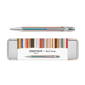 Caran d'Ache 849 Paul Smith Edition 5 Silver Balpen