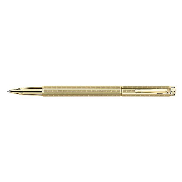 Caran d'Ache Ecridor Golden Chevron Rollerball