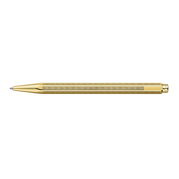 Caran d'Ache Ecridor Golden Chevron Ballpoint