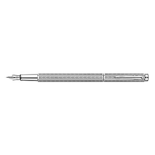 Caran d'Ache Ecridor Chevron Fountain pen