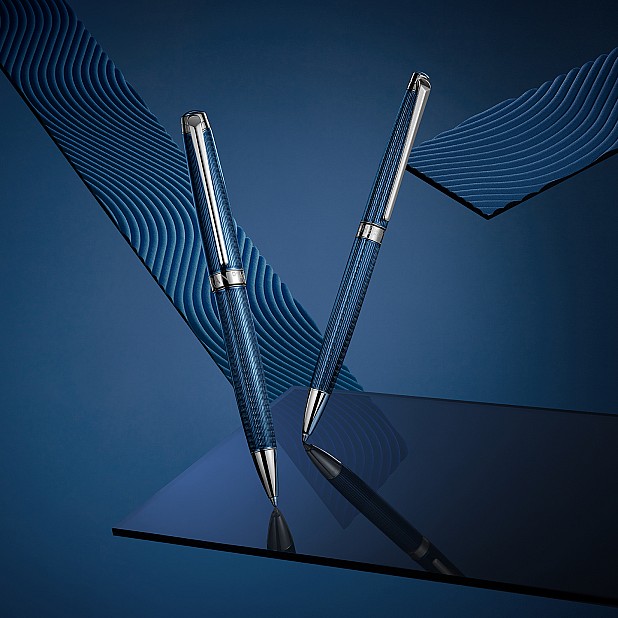 Caran d'Ache Léman Slim Grand Bleu Vulpen