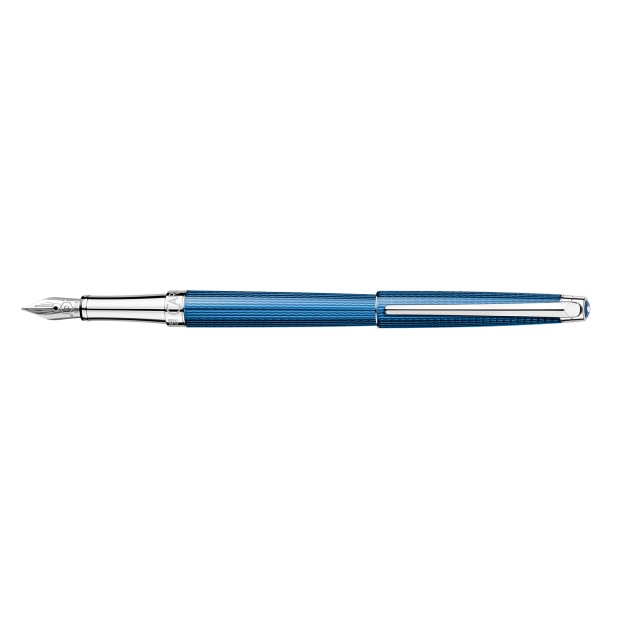 Caran d'Ache Léman Slim Grand Bleu Vulpen