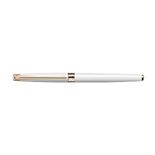 Caran d'Ache Léman Slim White Rose Gold Fountain pen