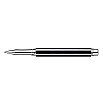 Caran d'Ache Varius Chinablack Lacquer Silver Rollerball