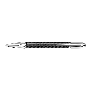 Caran d'Ache Varius Carbon 3000 Ballpoint
