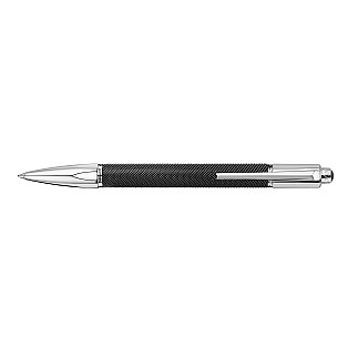 Caran d'Ache Varius Ivanhoe Black Ballpoint