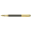 Caran d'Ache Varius Zwarte Chinese Lak Goud Vulpen