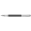Caran d'Ache Varius Chinablack Lacquer Silver Fountain pen