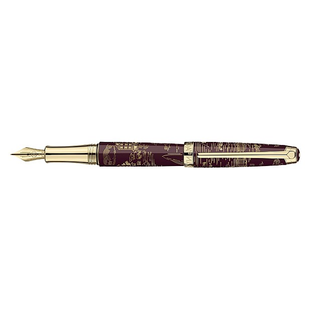 Caran d'Ache Léman Toile de Jouy Limited Edition Füllfederhalter
