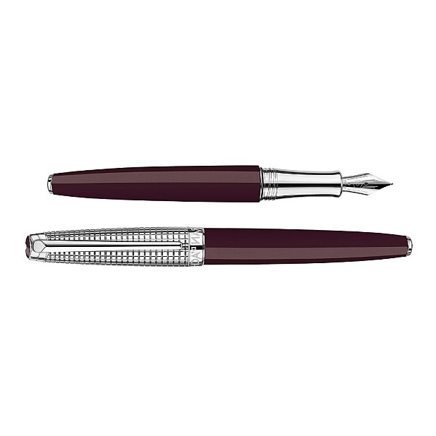 Caneta de tinta permanente Caran d'Ache Léman Damier Edição Especial