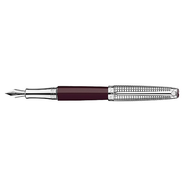 Caneta de tinta permanente Caran d'Ache Léman Damier Edição Especial