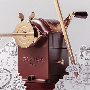Caran d'Ache Special Edition Toile de Jouy Metal Bleistiftspitzer