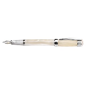 Cleo Skribent Aura Pearl Marbled Fountain pen