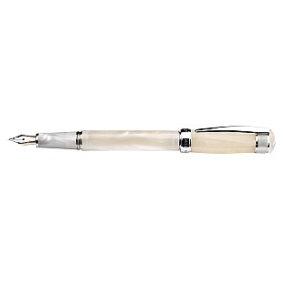 Cleo Skribent Aura Pearl Marbled Fountain pen